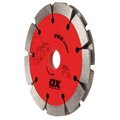 Ox Tools Pro Sandwich Double Tuck Pointing 4.5" Diamond Blade OX-PDTP-4.5